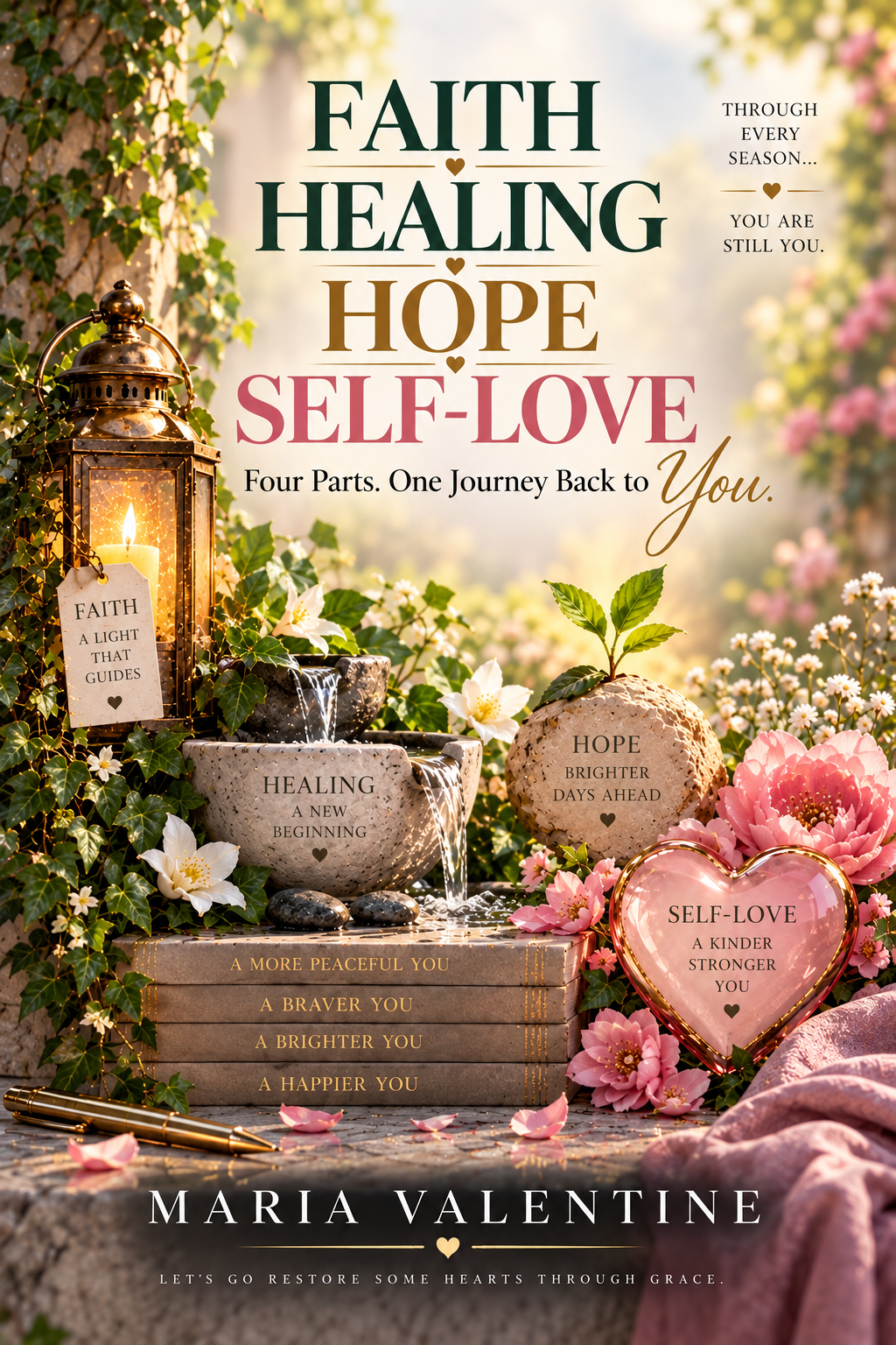 FAITH HEALING HOPE SELF-LOVE by Maria Valentine