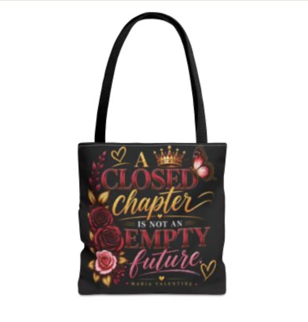 Maria Valentine Closed Chapter tote bag
